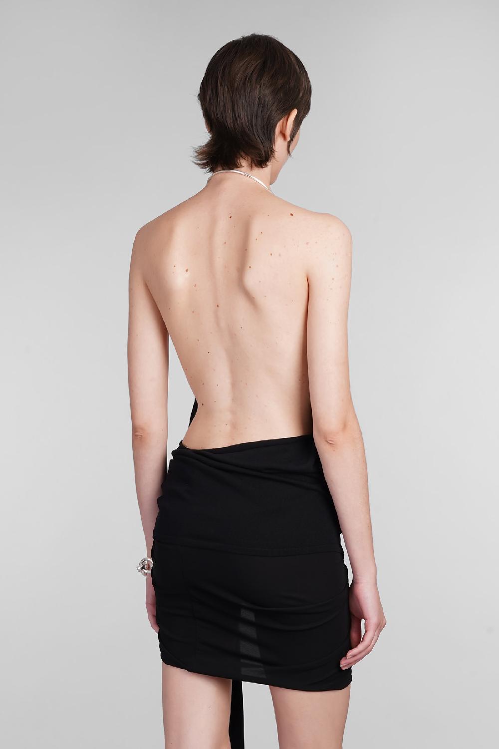 Deliberti Christopher Esber Topwear in viscosa nera cod. 402357 - Deliberti The Luxury Shopping Presa