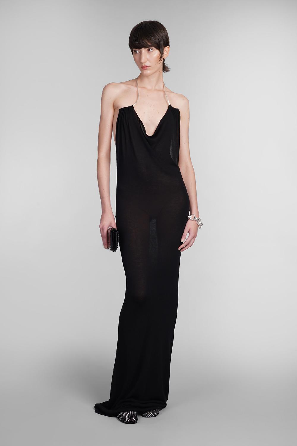Deliberti Christopher Esber Abito in viscosa nera cod. 402358 - Deliberti The Luxury Shopping Sconto