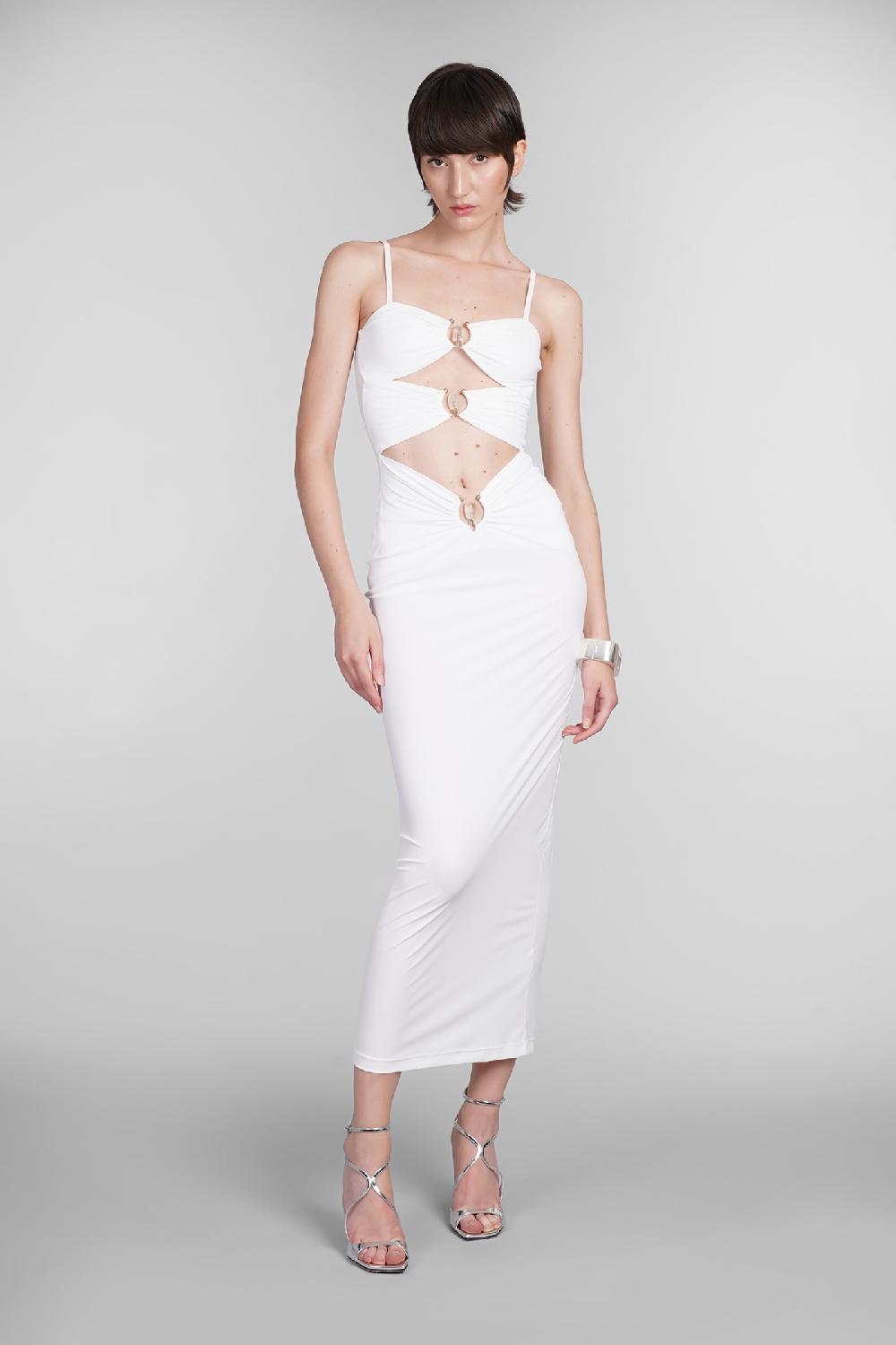 Deliberti Christopher Esber Abito in poliammide bianca cod. 402359 - Deliberti The Luxury Shopping Offerta