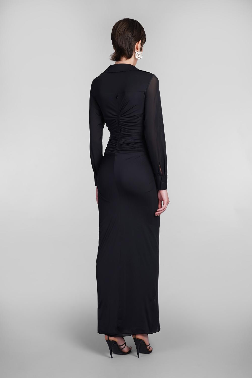 Deliberti Christopher Esber Abito in poliammide nera cod. 402364 - Deliberti The Luxury Shopping Saldi