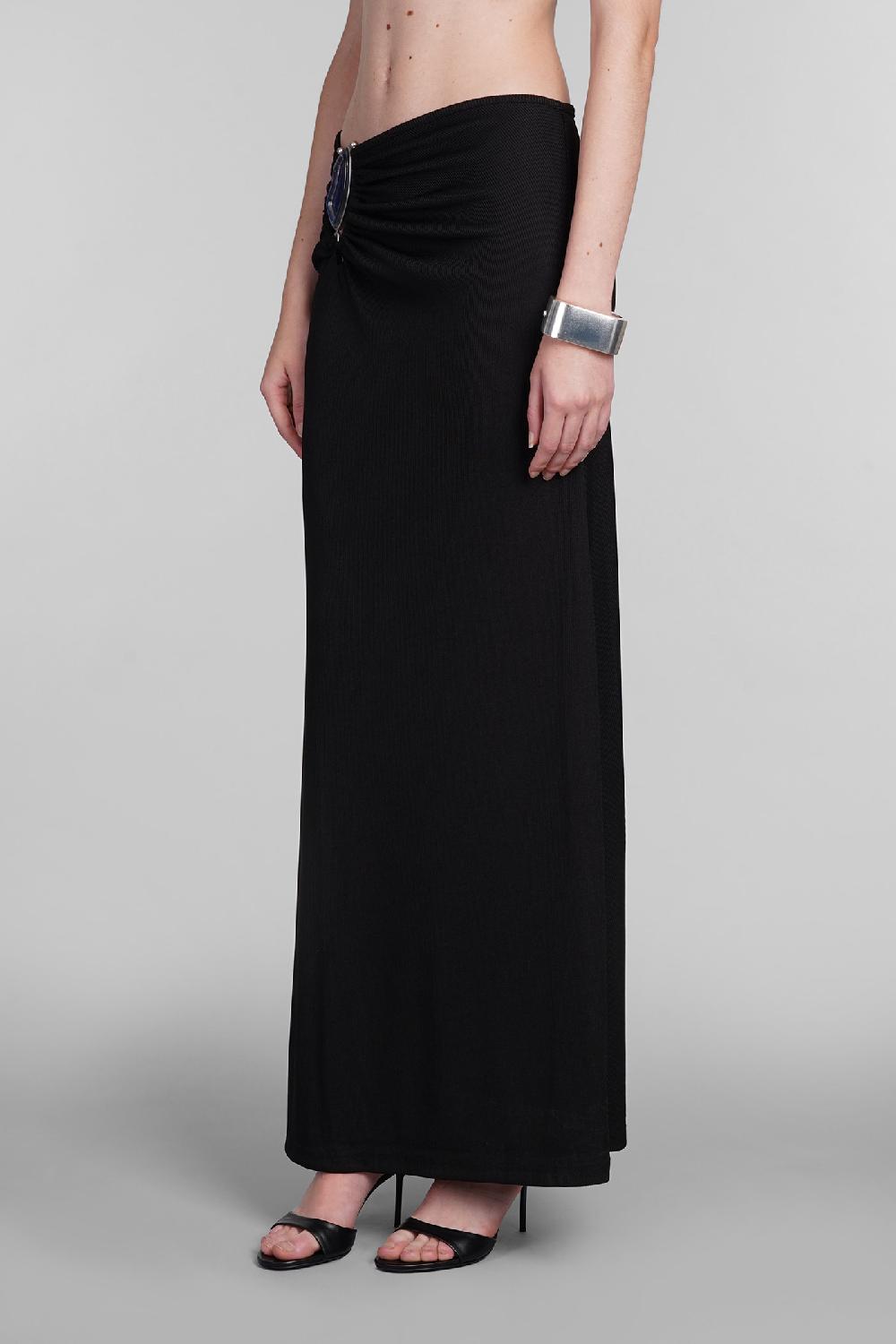 Deliberti Christopher Esber Gonna in poliestere nero cod. 402371 - Deliberti The Luxury Shopping Vendita Economica