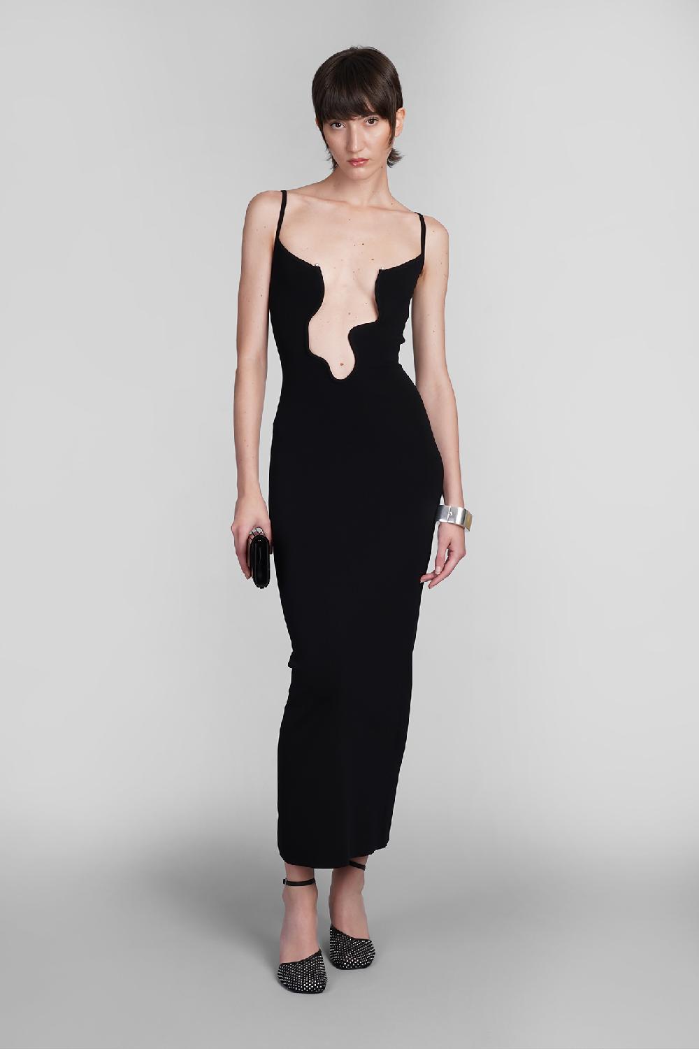 Deliberti Christopher Esber Abito in viscosa nera cod. 402373 - Deliberti The Luxury Shopping I Più Venduti