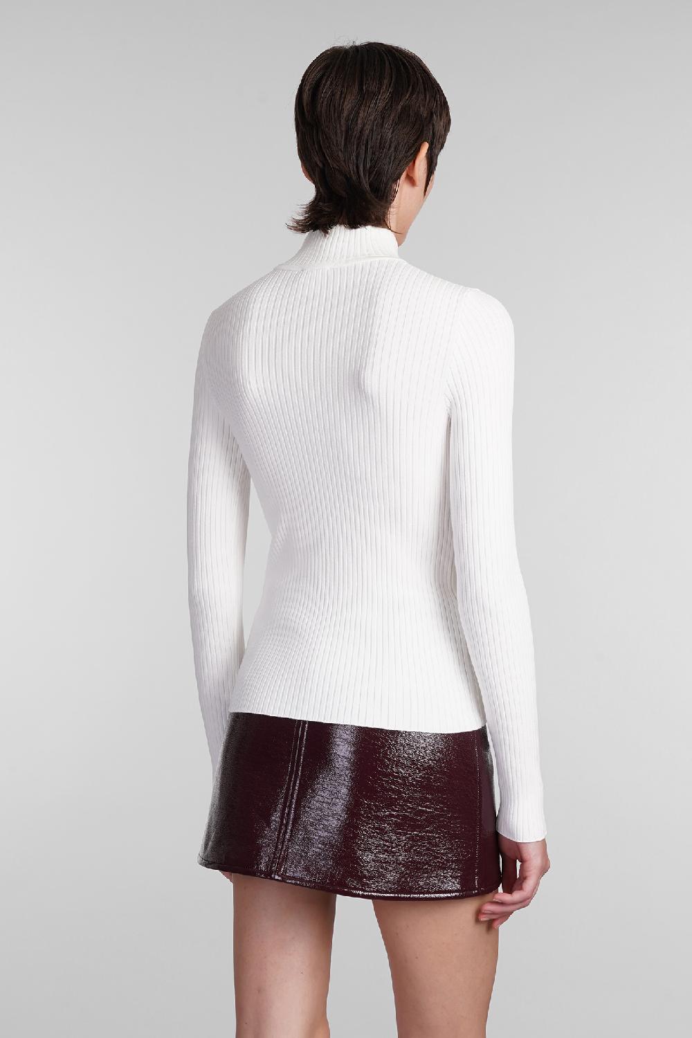 Deliberti Courreges Maglia in viscosa bianca cod. 408092 - Deliberti The Luxury Shopping Qualità
