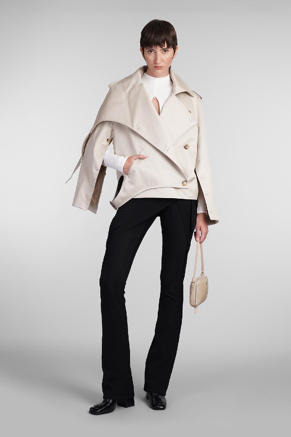 Deliberti Courreges Giacca casual in cotone beige cod. 408104 - Deliberti The Luxury Shopping Affare Del Giorno