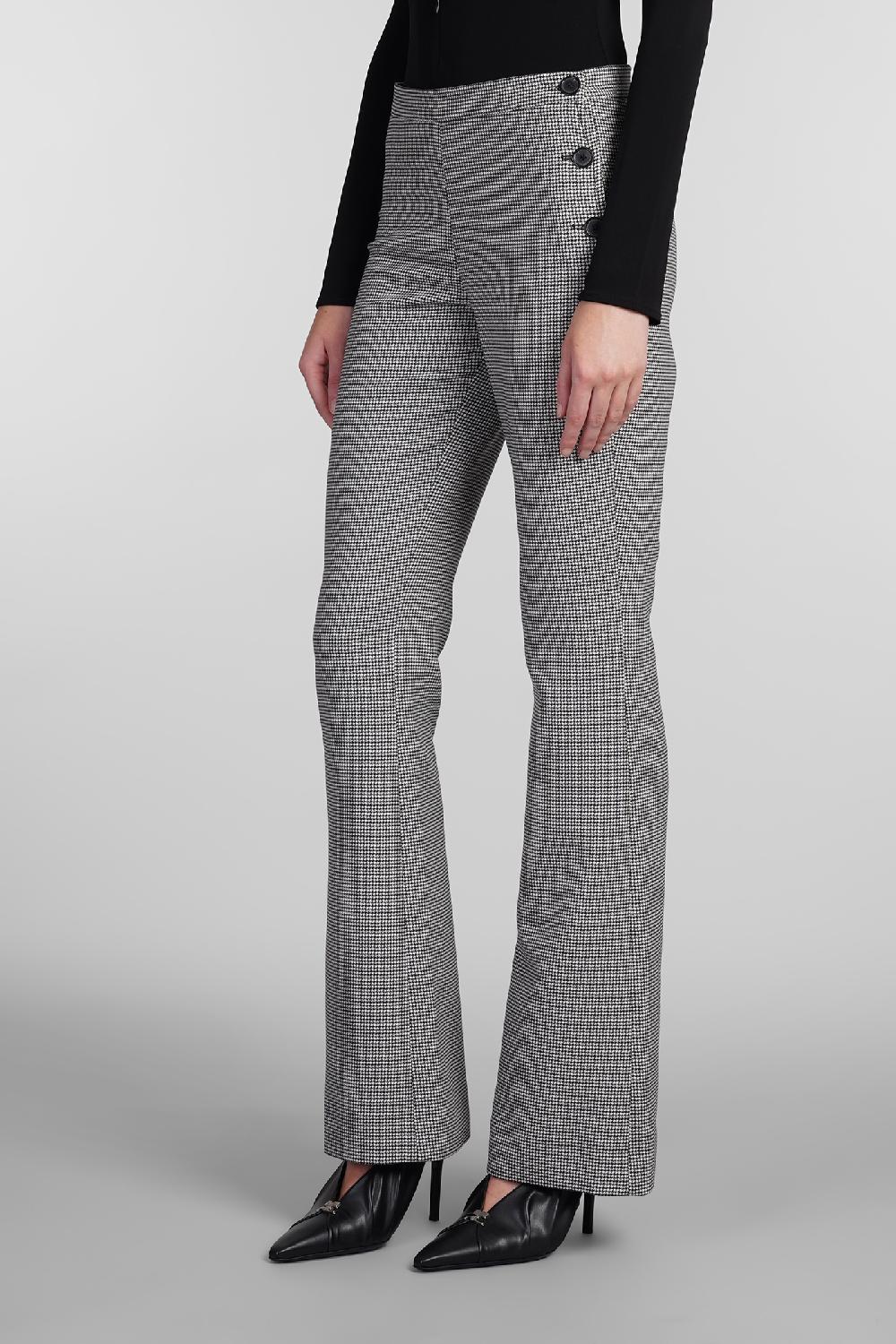 Deliberti Courreges Pantalone in poliestere nero cod. 408105 - Deliberti The Luxury Shopping Prezzo Ridotto