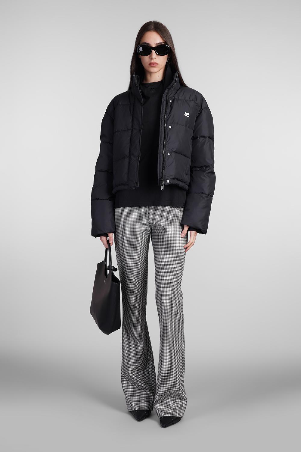 Deliberti Courreges Piumino in poliestere nero cod. 408116 - Deliberti The Luxury Shopping Novità