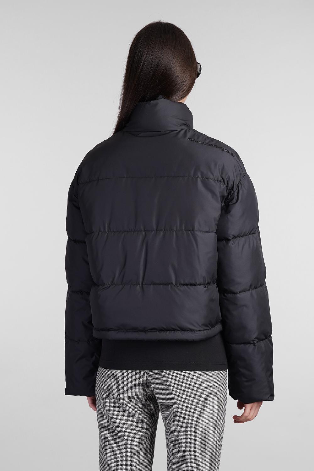 Deliberti Courreges Piumino in poliestere nero cod. 408116 - Deliberti The Luxury Shopping Novità