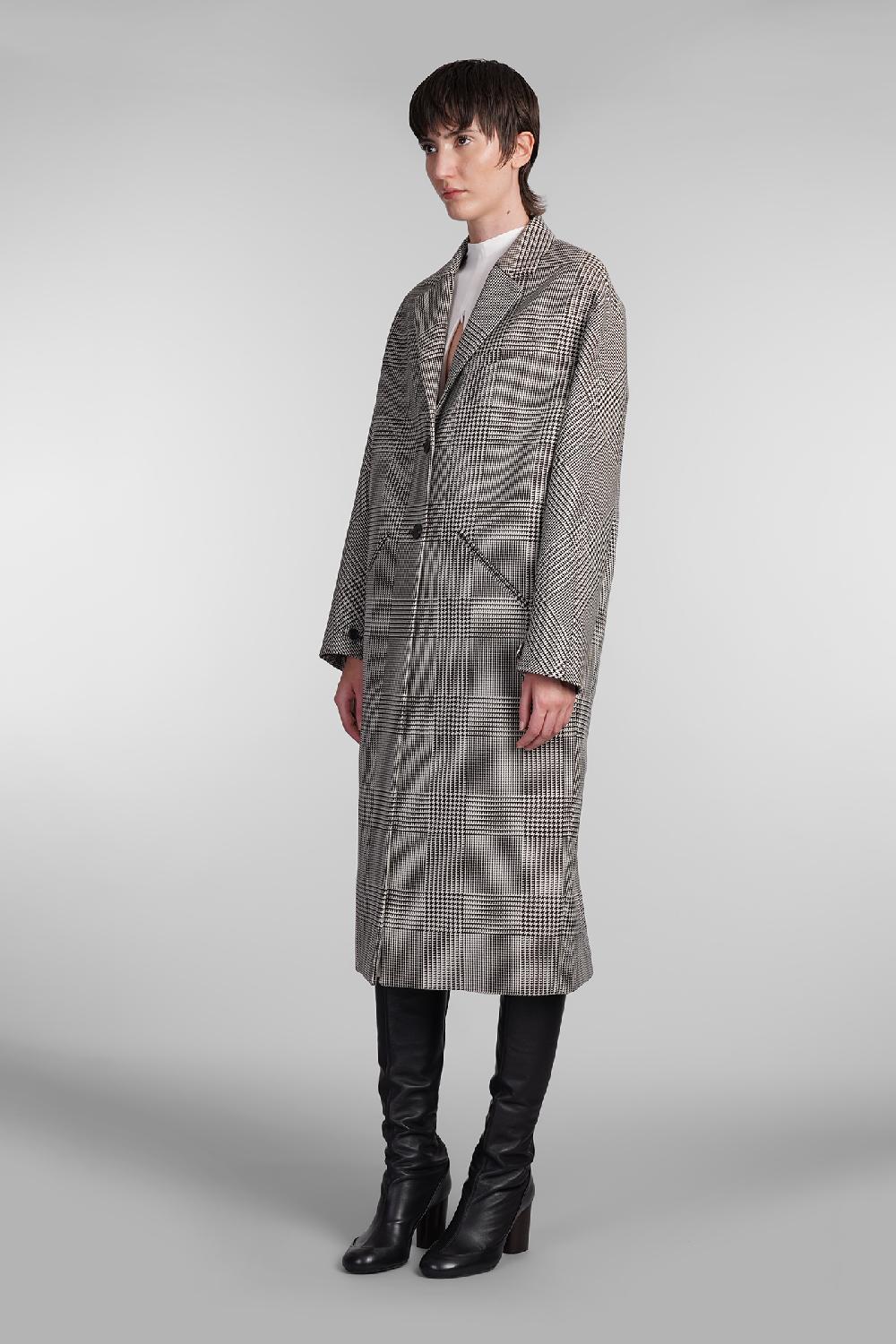 Deliberti Courreges Cappotto in lana beige cod. 408118 - Deliberti The Luxury Shopping Sconto