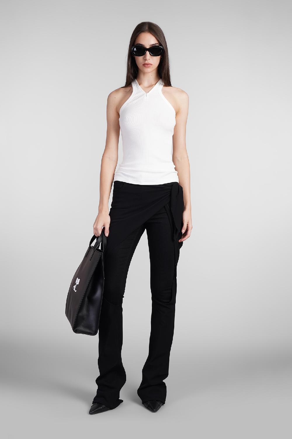 Deliberti Courreges Topwear in cotone bianco cod. 408565 - Deliberti The Luxury Shopping I Più Venduti