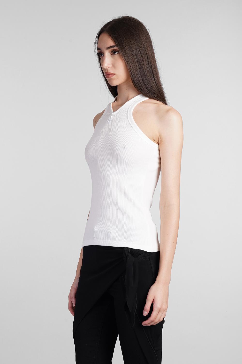 Deliberti Courreges Topwear in cotone bianco cod. 408565 - Deliberti The Luxury Shopping I Più Venduti