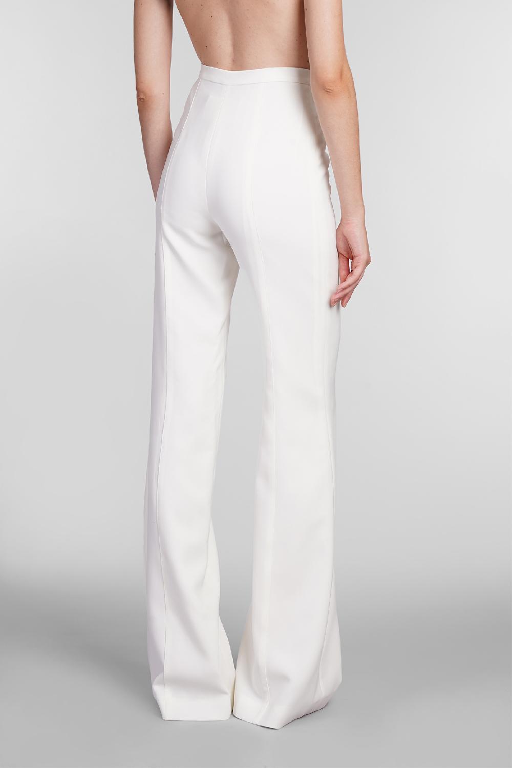 Deliberti Costarellos Pantalone rimi in poliestere beige cod. 406737 - Deliberti The Luxury Shopping In Saldo