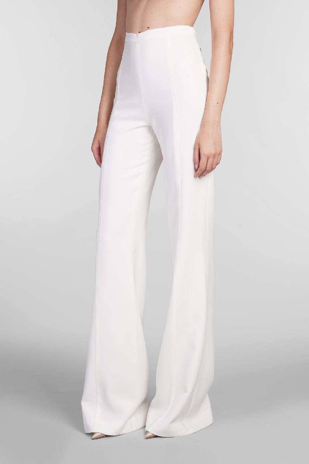 Deliberti Costarellos Pantalone rimi in poliestere beige cod. 406737 - Deliberti The Luxury Shopping In Saldo