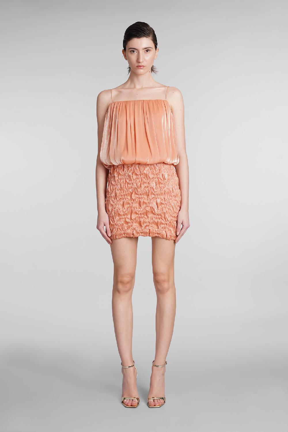 Deliberti Costarellos Abito tema in poliestere arancione cod. 399499 - Deliberti The Luxury Shopping Vendite stagionali