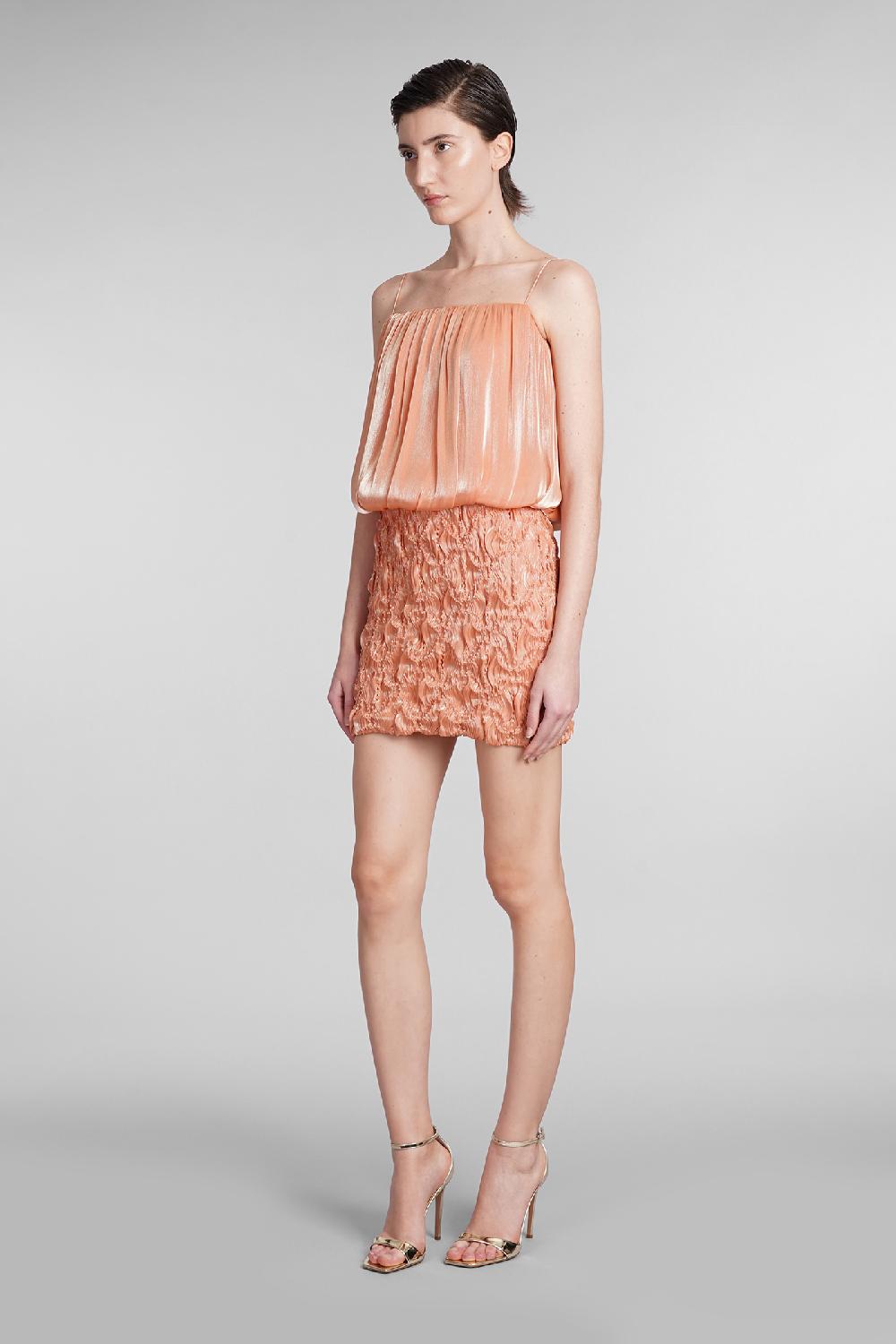 Deliberti Costarellos Abito tema in poliestere arancione cod. 399499 - Deliberti The Luxury Shopping Vendite stagionali