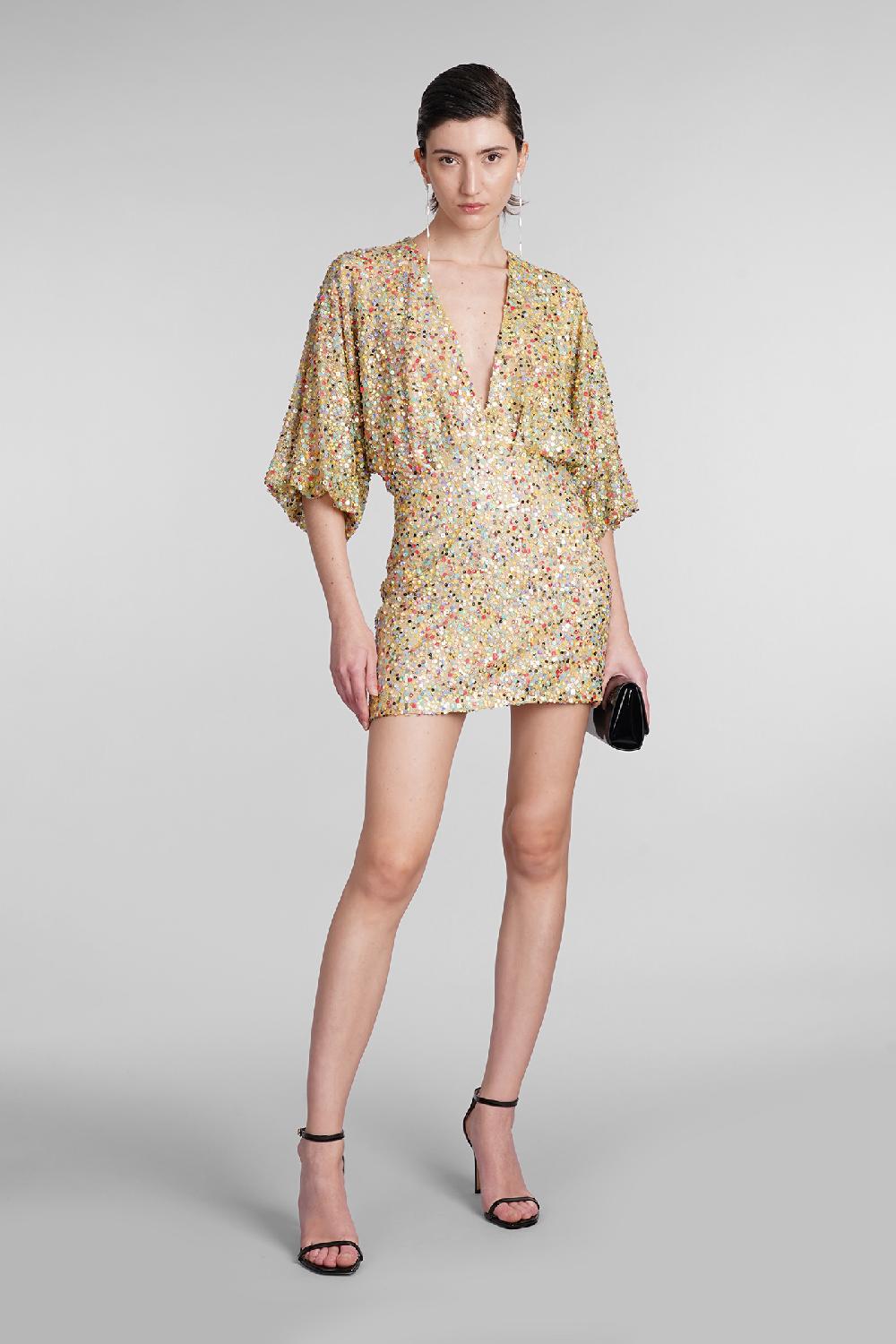 Deliberti Costarellos Abito bruna in pvc beige cod. 399500 - Deliberti The Luxury Shopping Cyber Monday