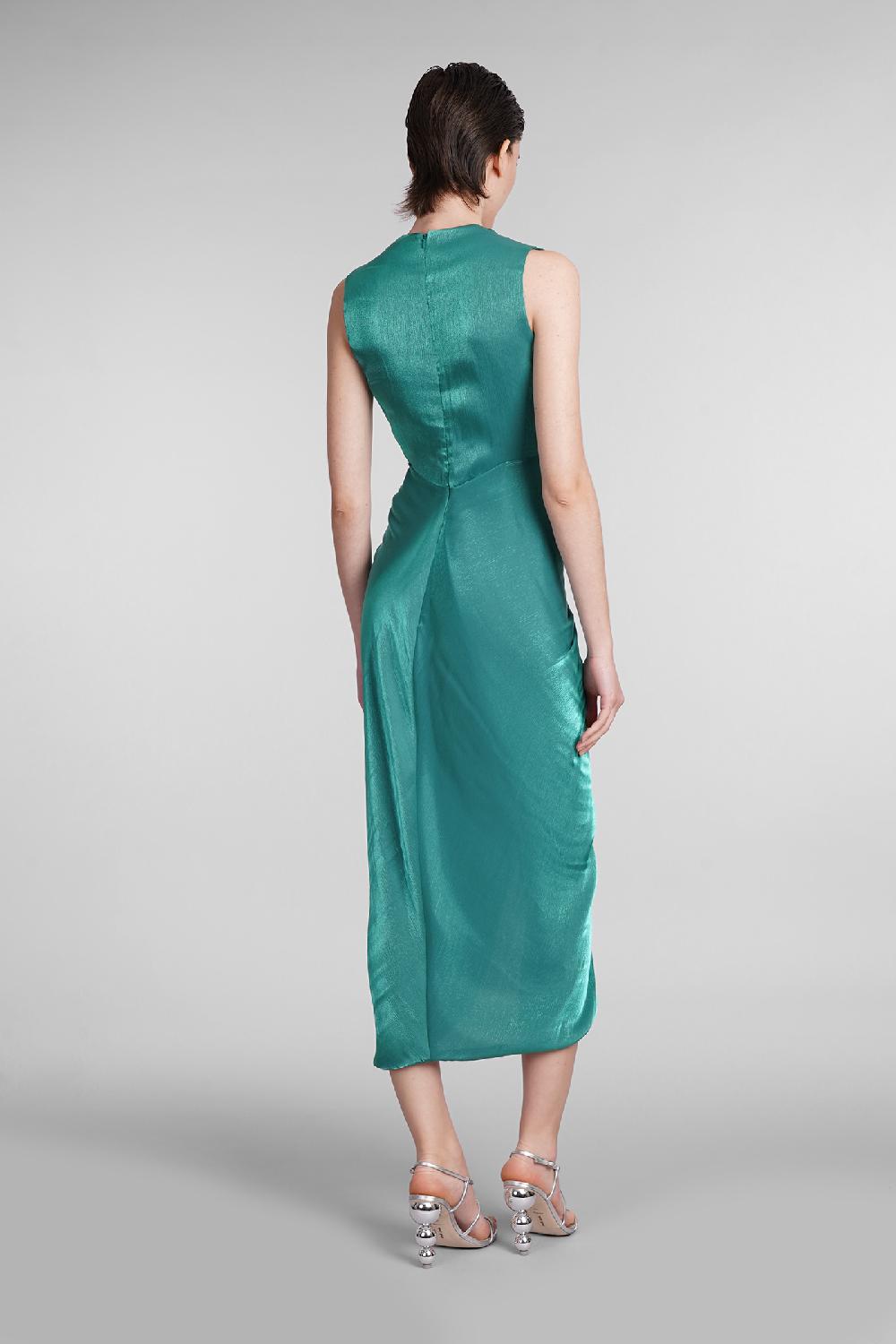 Deliberti Costarellos Abito franca in poliestere verde cod. 399503 - Deliberti The Luxury Shopping Offerta per la Festa della Mamma