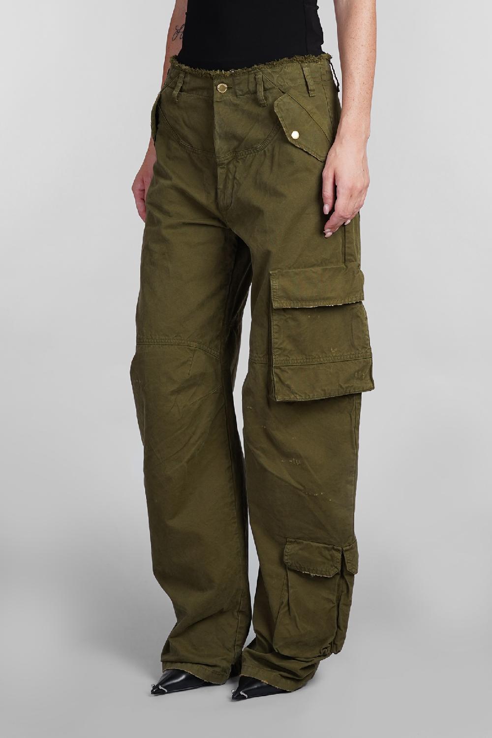 Deliberti DarkPark Jeans rosalind in cotone verde cod. 404818 - Deliberti The Luxury Shopping Smaltimento dello stoccaggio