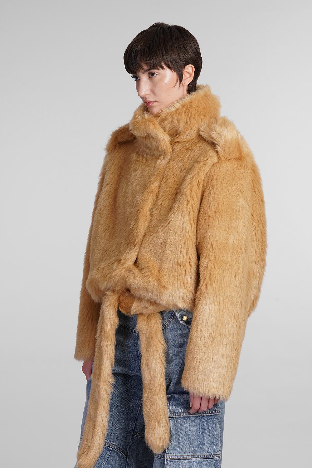 Deliberti DarkPark Pelliccia hunter in modacrilica cammello cod. 408996 - Deliberti The Luxury Shopping Lightning offer