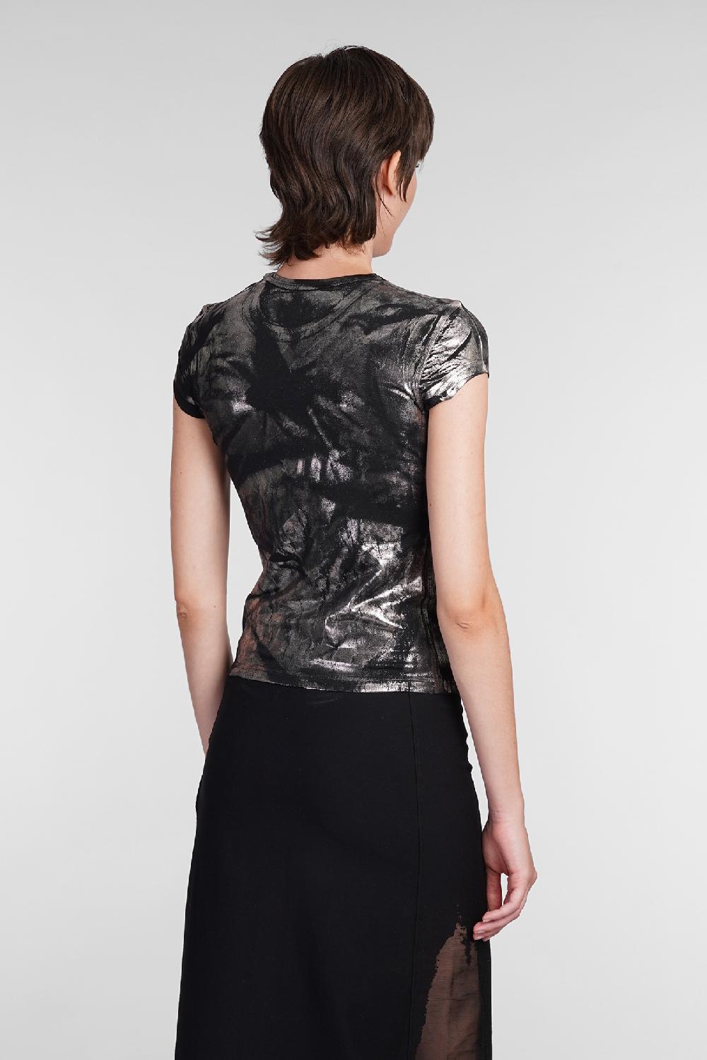 Deliberti Diesel T-shirt t angie p1 in modal nero cod. 406127 - Deliberti The Luxury Shopping 50% di sconto per tempo limitato