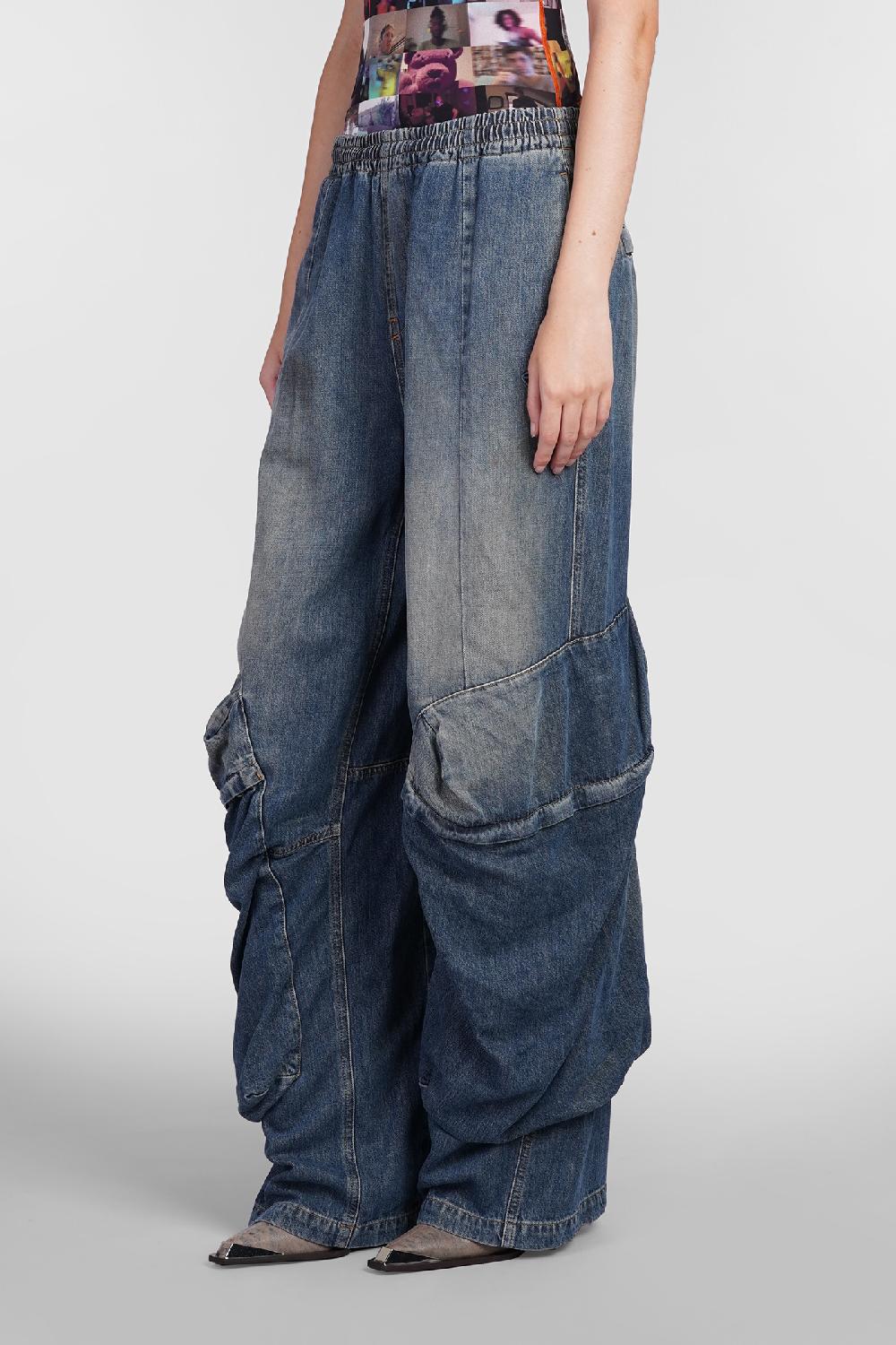Deliberti Diesel Jeans d para fsf in cotone blu cod. 406544 - Deliberti The Luxury Shopping 2025