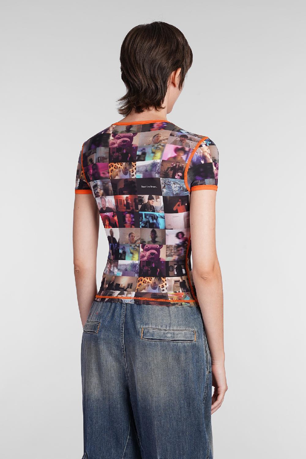 Deliberti Diesel Topwear t uncall in poliammide multicolor cod. 406547 - Deliberti The Luxury Shopping In Linea