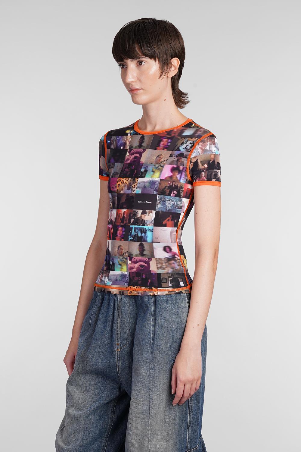 Deliberti Diesel Topwear t uncall in poliammide multicolor cod. 406547 - Deliberti The Luxury Shopping In Linea