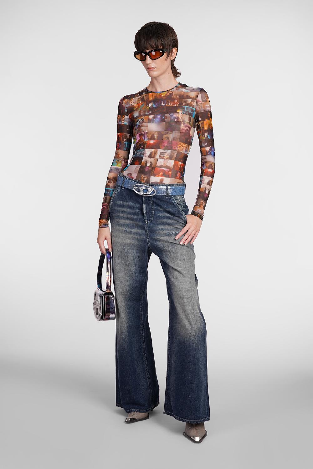 Deliberti Diesel Topwear t lixy in poliammide multicolor cod. 406550 - Deliberti The Luxury Shopping Vendita