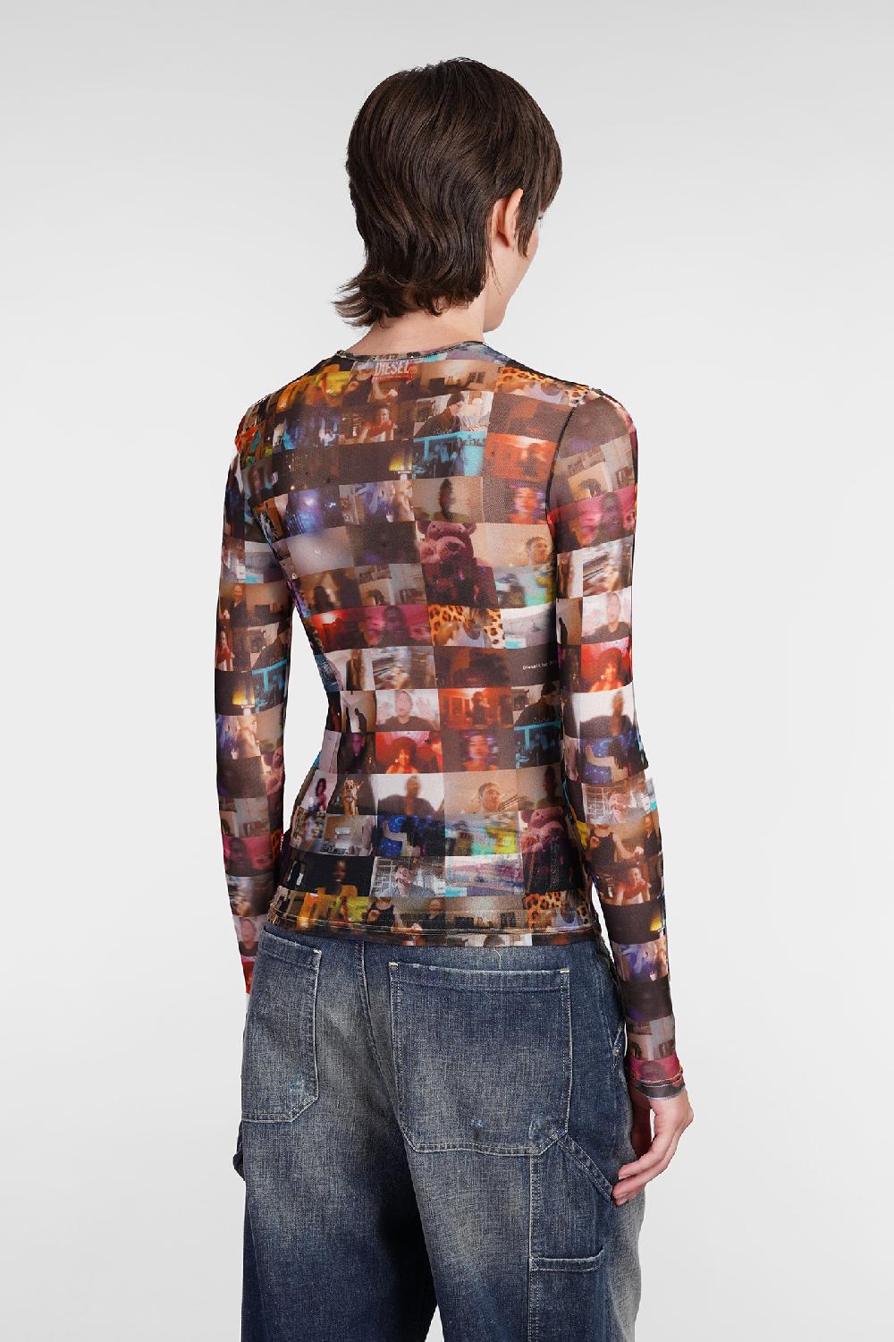 Deliberti Diesel Topwear t lixy in poliammide multicolor cod. 406550 - Deliberti The Luxury Shopping Vendita