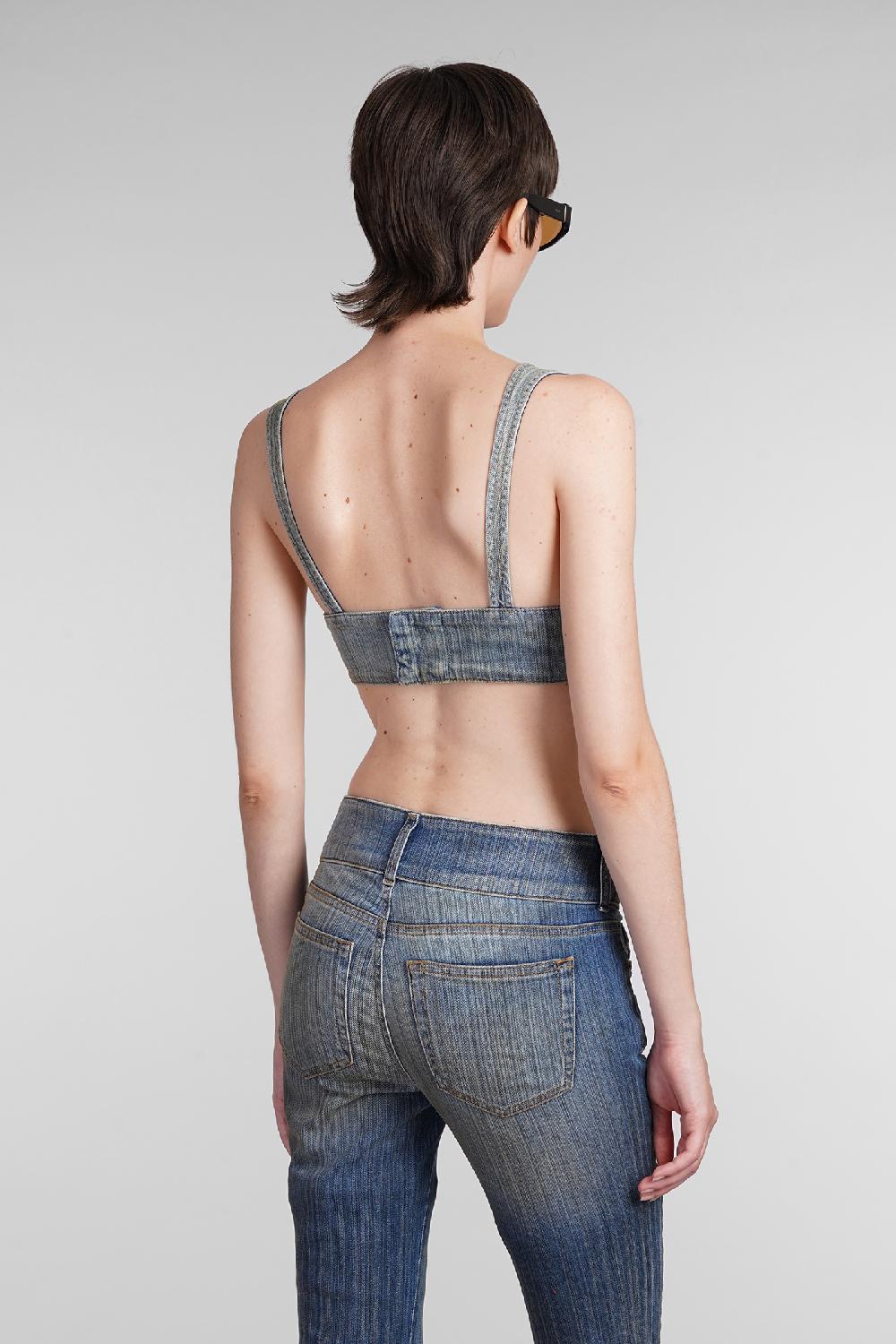 Deliberti Diesel Topwear de elly in denim blu cod. 403951 - Deliberti The Luxury Shopping Acquista Ora