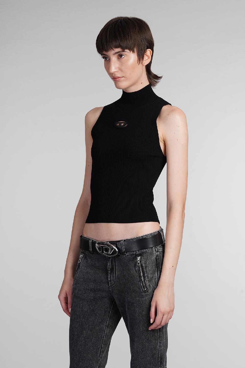 Deliberti Diesel Topwear m onervax in rayon nero cod. 403955 - Deliberti The Luxury Shopping Shopping Online