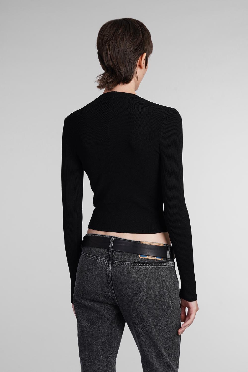 Deliberti Diesel Maglia m valari in rayon nero cod. 403958 - Deliberti The Luxury Shopping Sottocosto