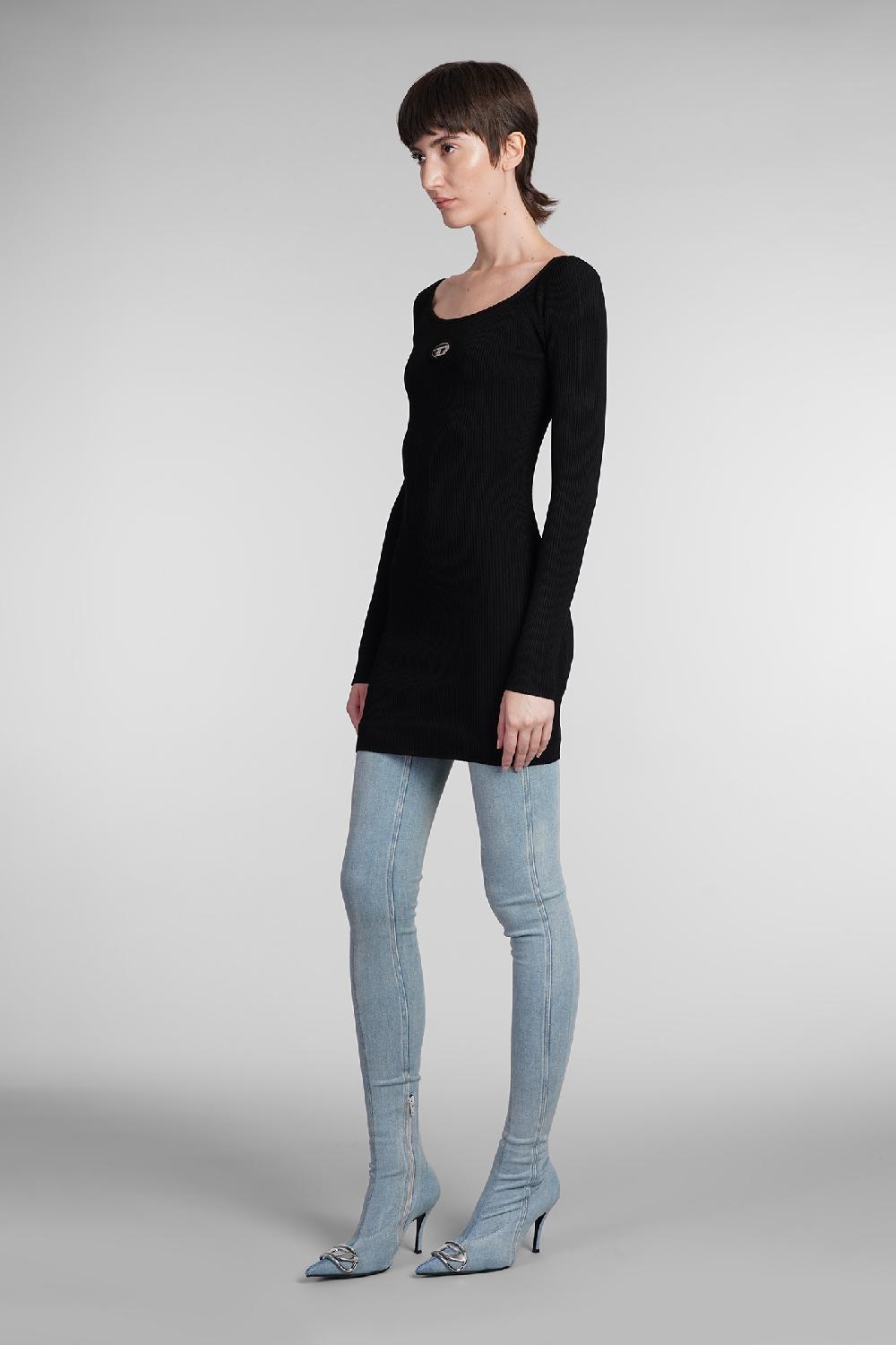 Deliberti Diesel Abito m vera in rayon nero cod. 403964 - Deliberti The Luxury Shopping Economico