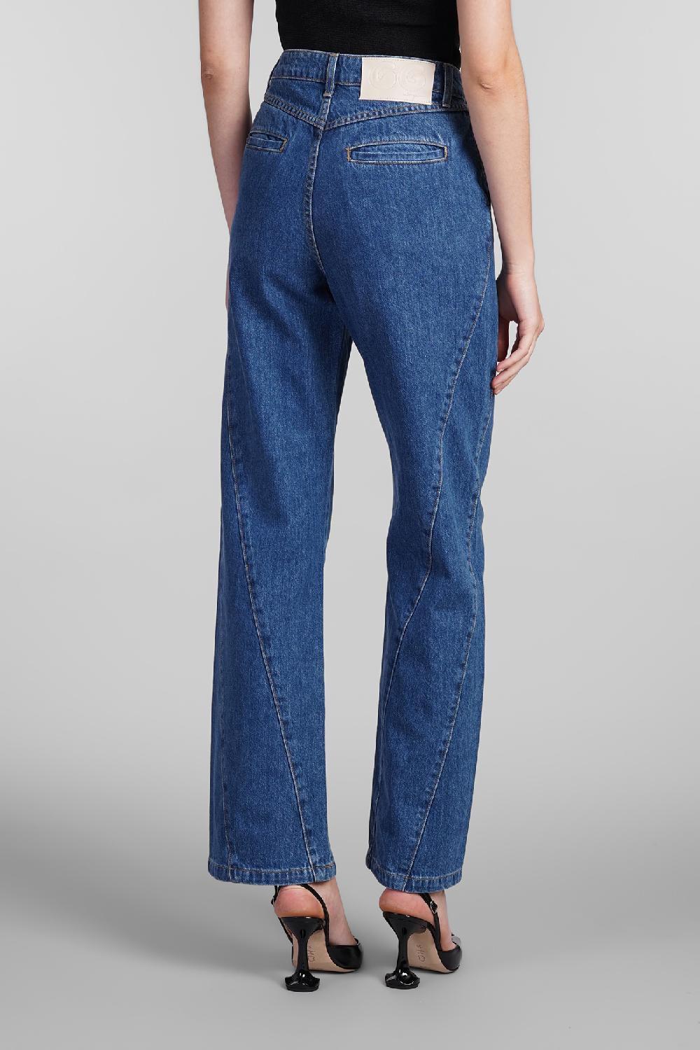 Deliberti Cult Gaia Jeans mey in cotone blu cod. 409547 - Deliberti The Luxury Shopping Saldi Di Fabbrica