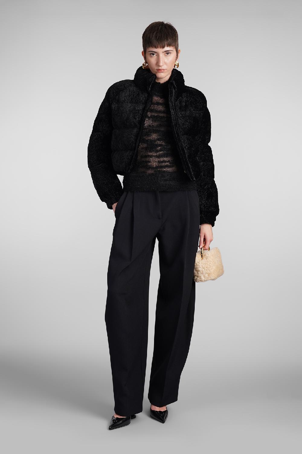 Deliberti Cult Gaia Maglia sima in lana nera cod. 409544 - Deliberti The Luxury Shopping In Saldo