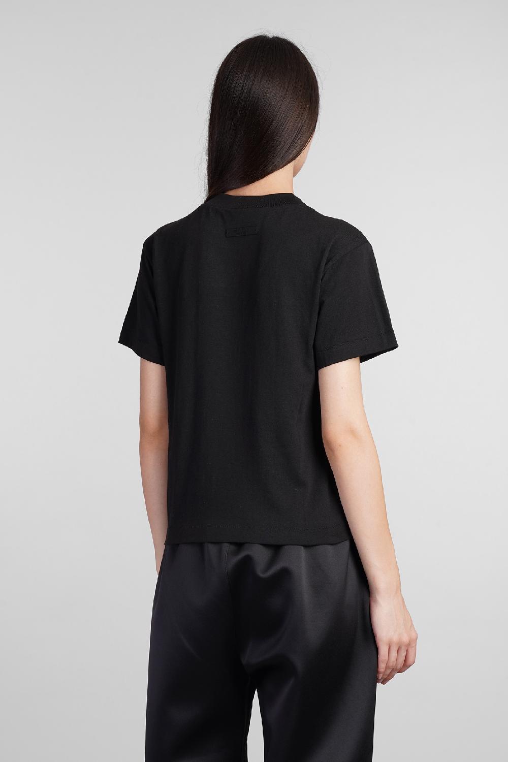 Deliberti Fear of God Essentials T-shirt in cotone nero cod. 408709 - Deliberti The Luxury Shopping Flash Sale