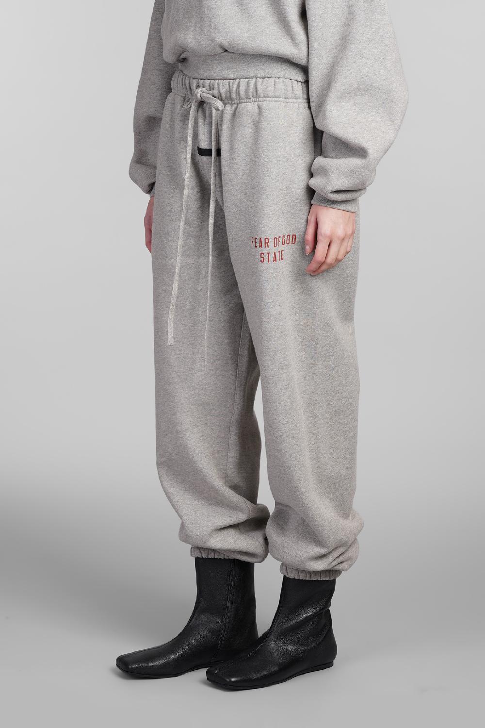 Deliberti Fear of God Essentials Pantalone in cotone grigio cod. 409704 - Deliberti The Luxury Shopping Black Friday