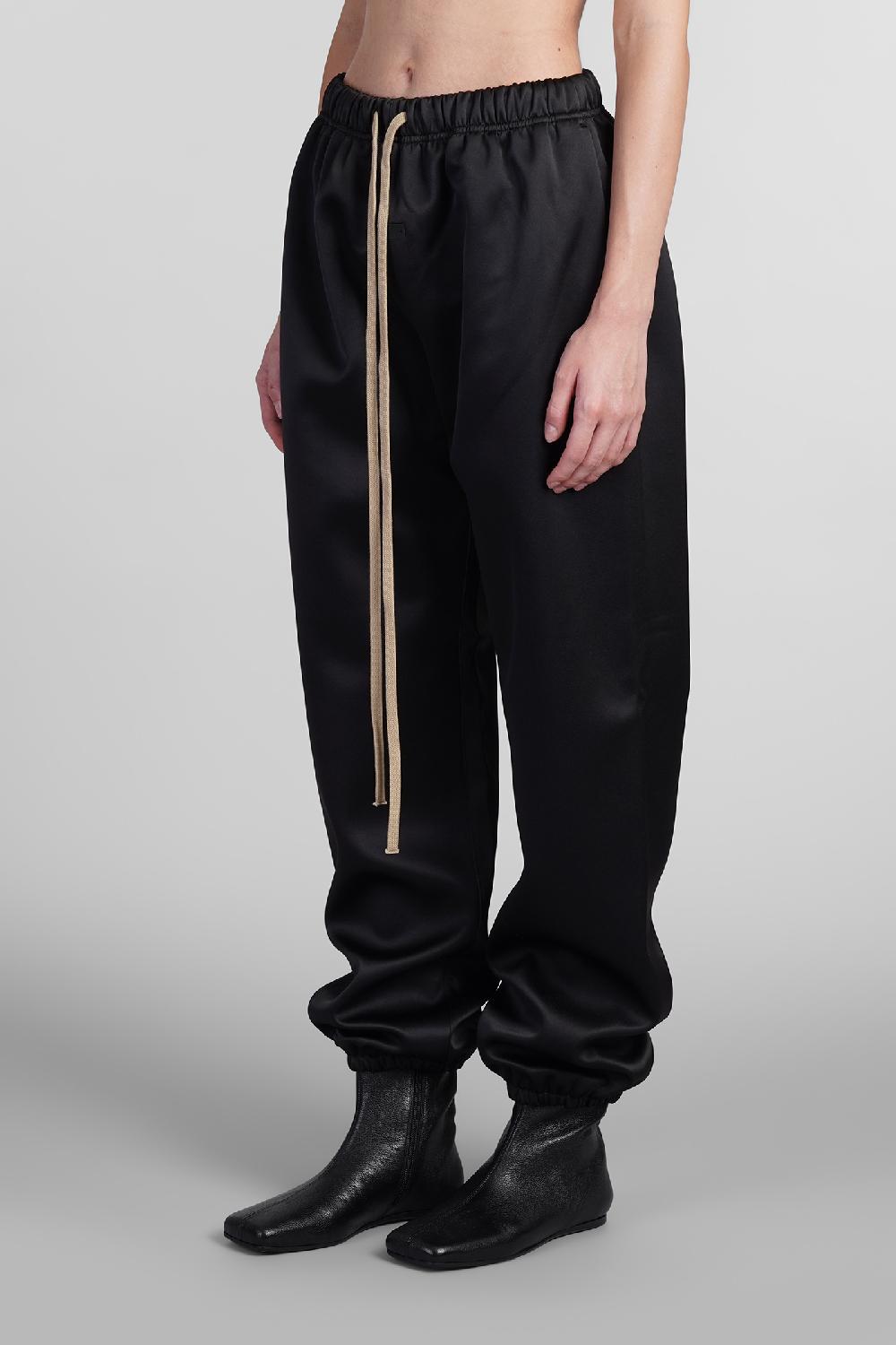 Deliberti Fear of God Essentials Pantalone in poliestere nero cod. 408703 - Deliberti The Luxury Shopping Offerta Anniversario