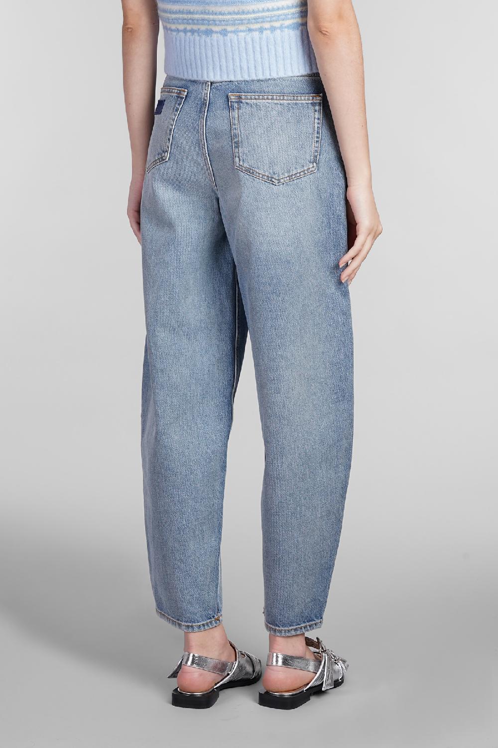 Deliberti Ganni Jeans stary in cotone blu cod. 402389 - Deliberti The Luxury Shopping Lightning offer