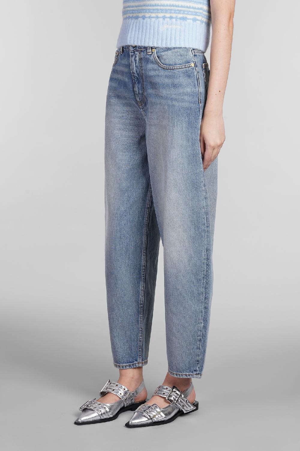 Deliberti Ganni Jeans stary in cotone blu cod. 402389 - Deliberti The Luxury Shopping Lightning offer