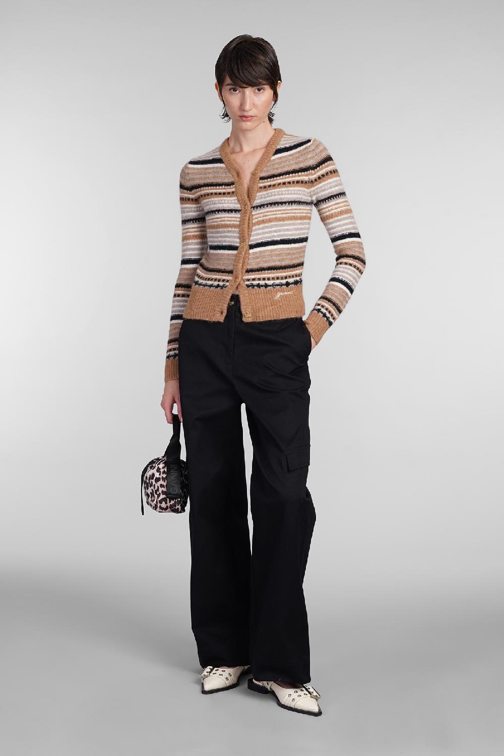 Deliberti Ganni Cardigan in lana beige cod. 403439 - Deliberti The Luxury Shopping Grandi sconti