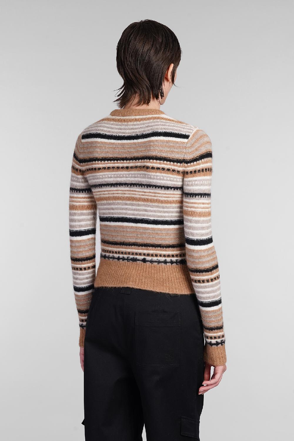 Deliberti Ganni Cardigan in lana beige cod. 403439 - Deliberti The Luxury Shopping Grandi sconti