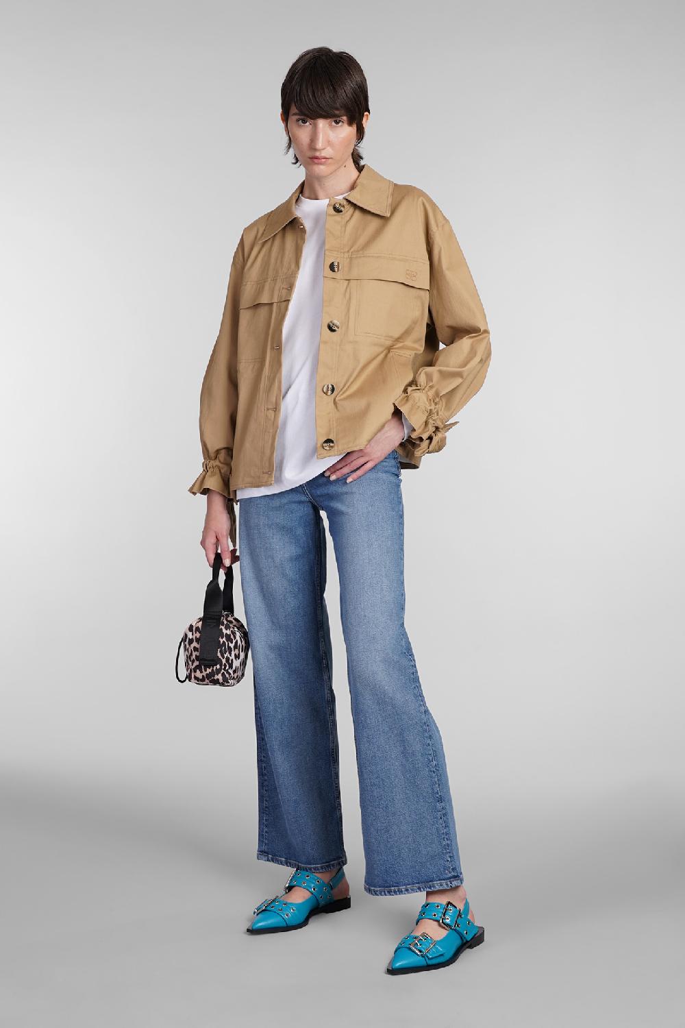 Deliberti Ganni Jeans andi in cotone blu cod. 402390 - Deliberti The Luxury Shopping Bestseller