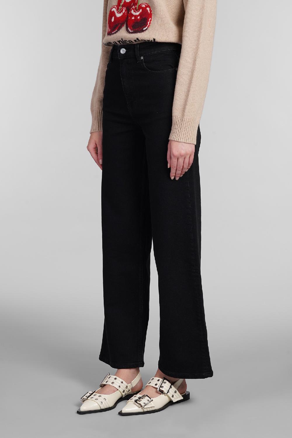 Deliberti Ganni Jeans andi in cotone nero cod. 402391 - Deliberti The Luxury Shopping Comprane uno, ottenene uno gratis