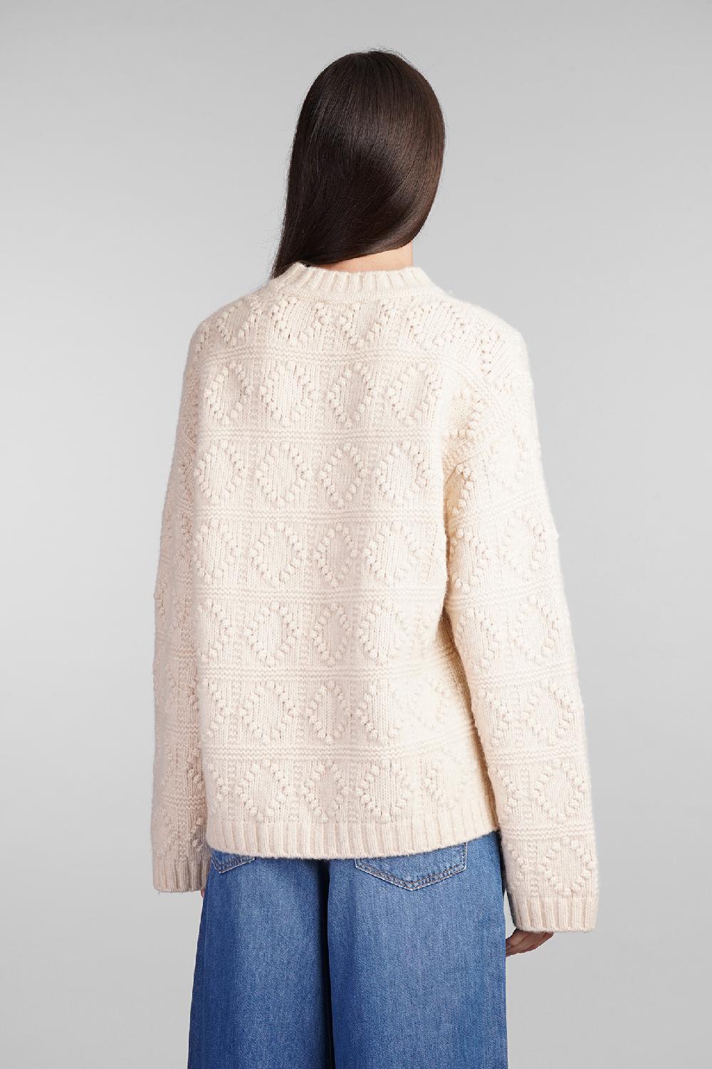 Deliberti Ganni Maglia in lana beige cod. 402392 - Deliberti The Luxury Shopping Enormi risparmi