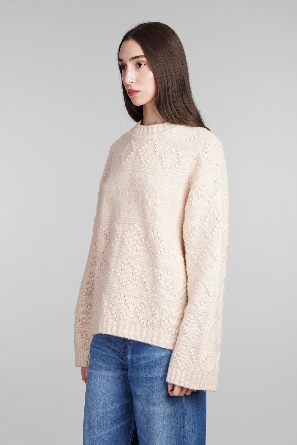 Deliberti Ganni Maglia in lana beige cod. 402392 - Deliberti The Luxury Shopping Enormi risparmi