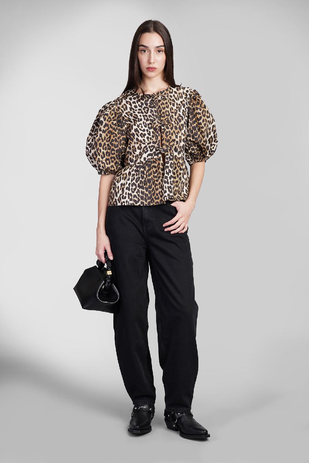 Deliberti Ganni Jeans in cotone nero cod. 409929 - Deliberti The Luxury Shopping Latest stili