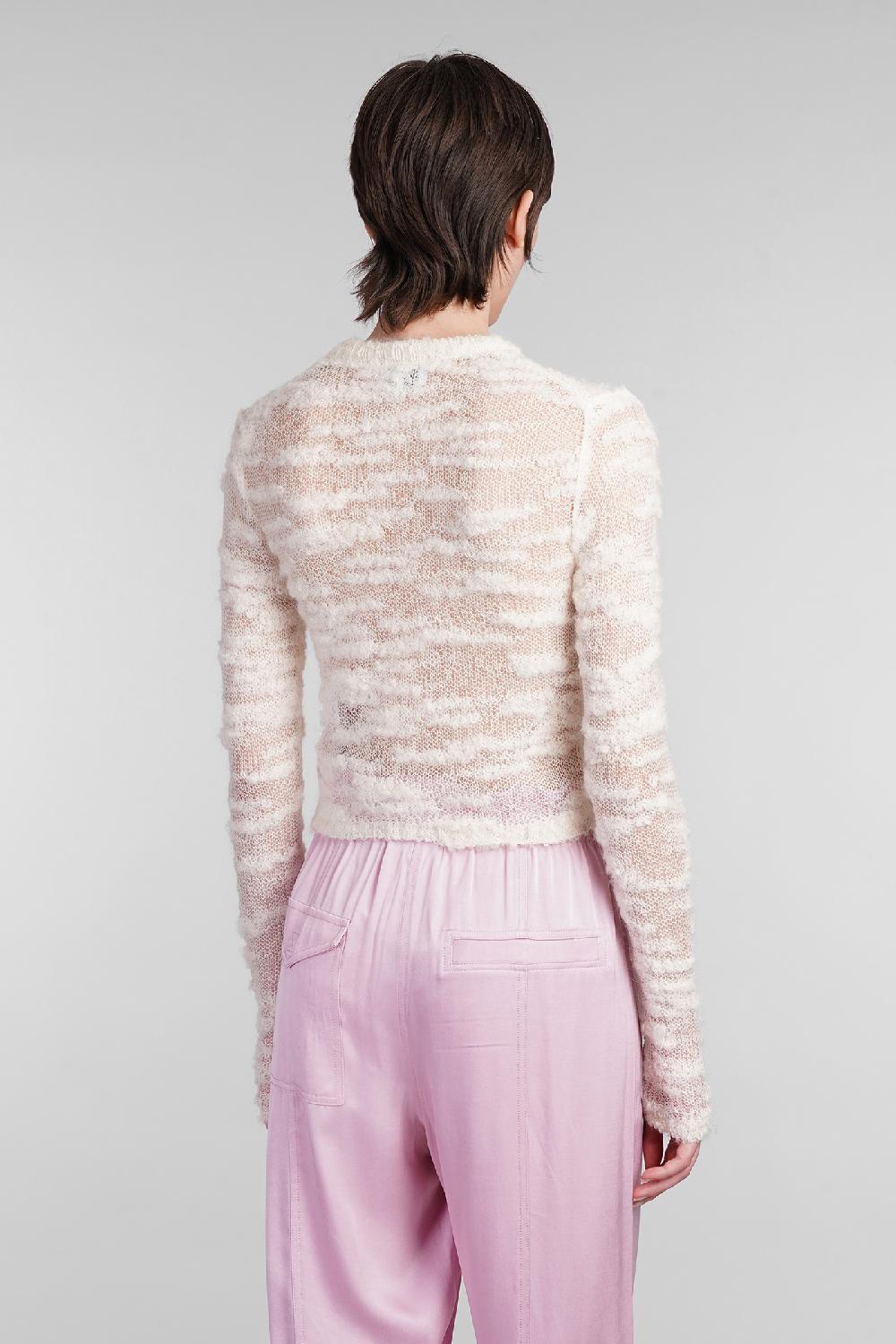 Deliberti Ganni Cardigan in mohair beige cod. 403450 - Deliberti The Luxury Shopping Promozione temporanea