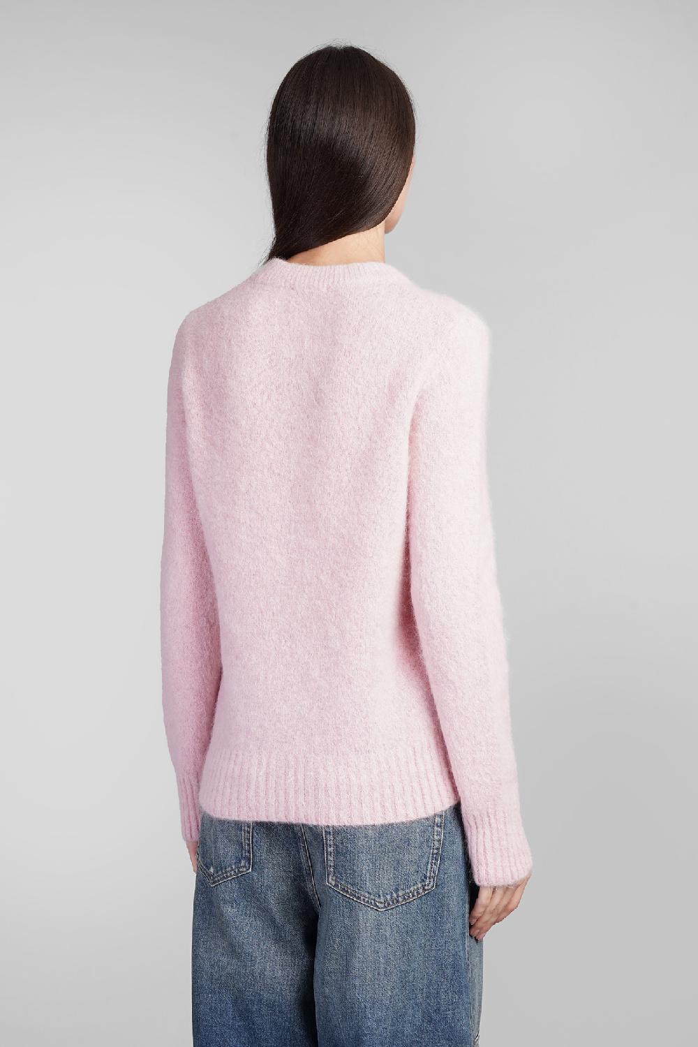 Deliberti Ganni Maglia in lana rosa cod. 409934 - Deliberti The Luxury Shopping Sostegno trimestrale