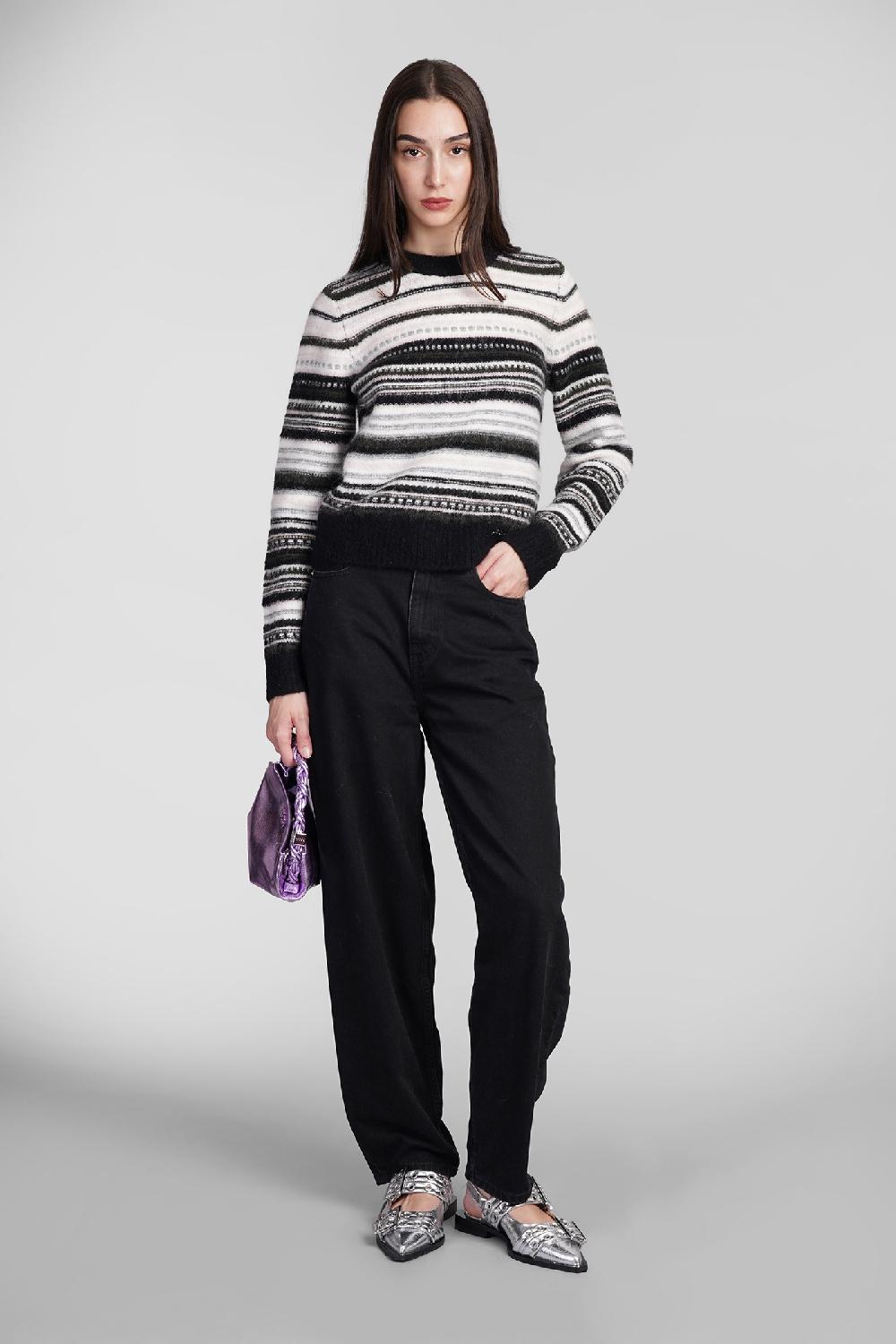 Deliberti Ganni Maglia in lana nera cod. 409937 - Deliberti The Luxury Shopping 50% di sconto con spedizione gratuita