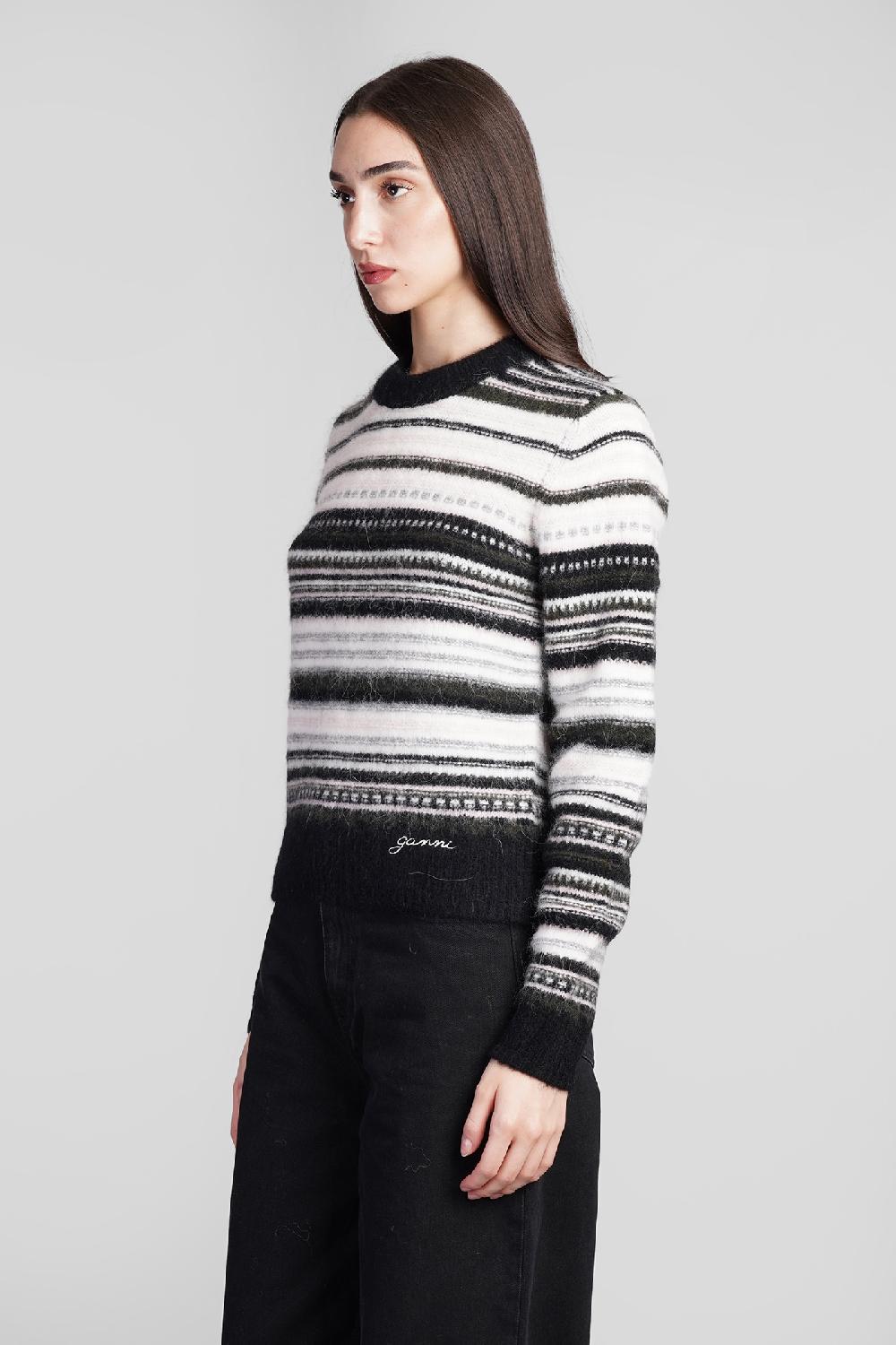 Deliberti Ganni Maglia in lana nera cod. 409937 - Deliberti The Luxury Shopping 50% di sconto con spedizione gratuita